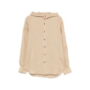 Kiton Men Hooded Shirt